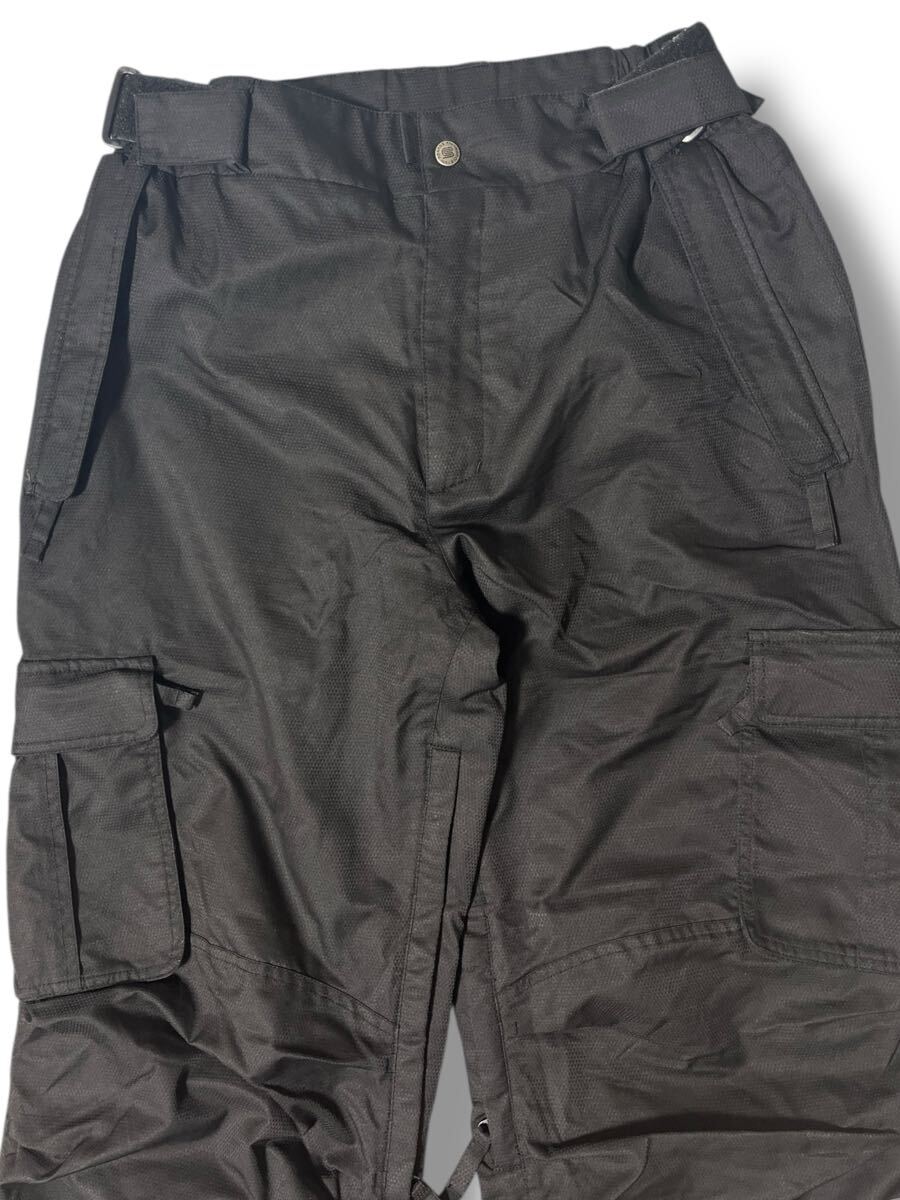 CSB スノーパンツ ブラック M ●洗濯プレス済● Colorado Snow Boards スキー スノーボード パンツ ウィンタースポーツ 古着/820_画像3