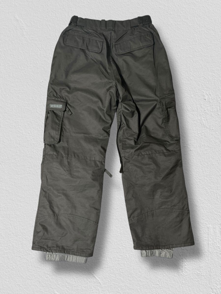 CSB スノーパンツ ブラック M ●洗濯プレス済● Colorado Snow Boards スキー スノーボード パンツ ウィンタースポーツ 古着/820_画像9