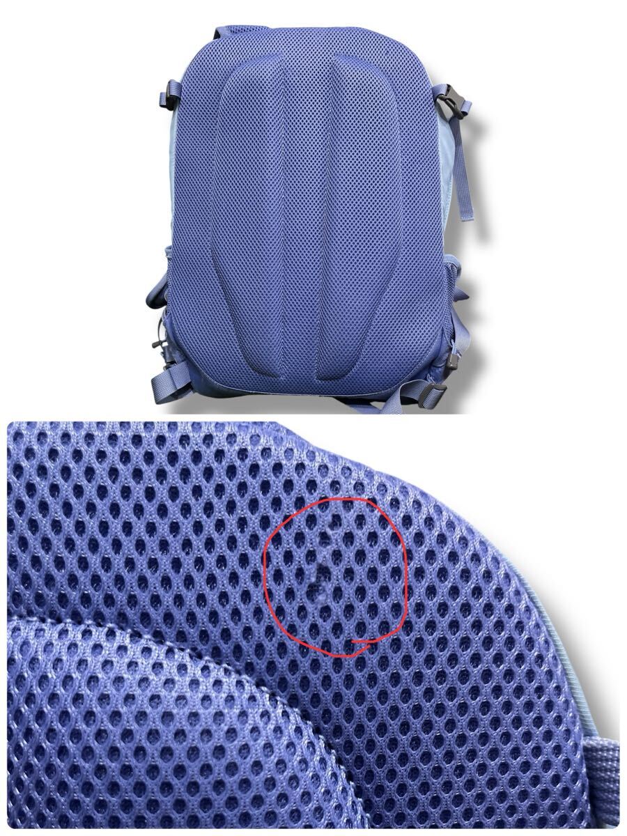 THE NORTH FACE デイパック Single Shot 20L ブルー系 ●洗濯プレス済● ノースフェイス ラベンダー リュック バックパック 青 古着/679_画像8