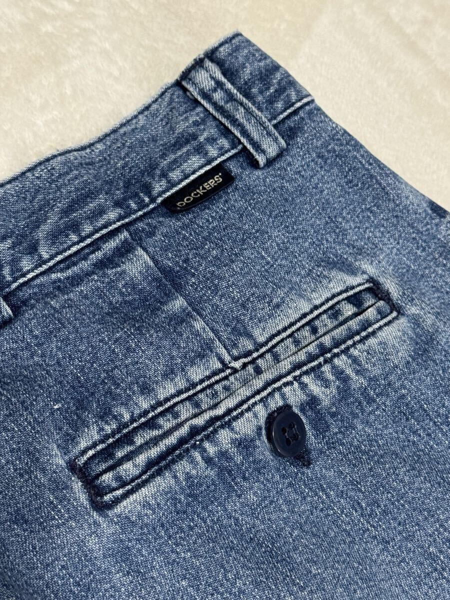 リーバイス ドッカーズ ２タック デニム デニムトラウザー オールド 旧タグ Levi's DOCKERS 34inc _画像6