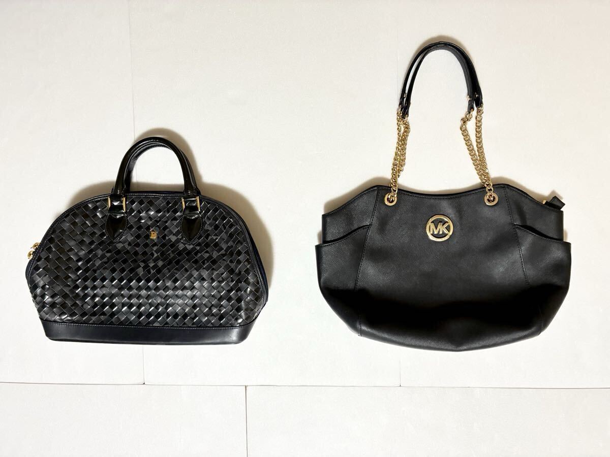 1円スタート 超豪華 バッグ 9点 山 ISSEY MIYAKE TOD'S ARMANI MCM BALLY ロベルタディカメリーノ バオバオ 他 まとめ ハンドバッグ 現状品_画像2