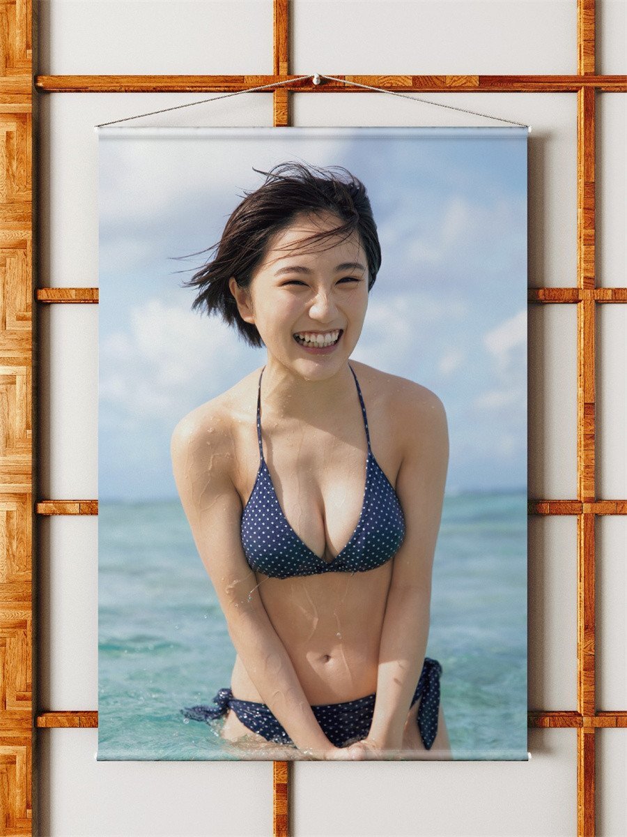 船木結/B1ビッグサイズ/ダブルスエード生地/上質/タペストリー_画像1