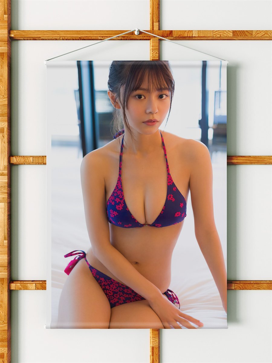 浅倉唯/B2サイズ/ダブルスエード生地/上質/タペストリー_画像1