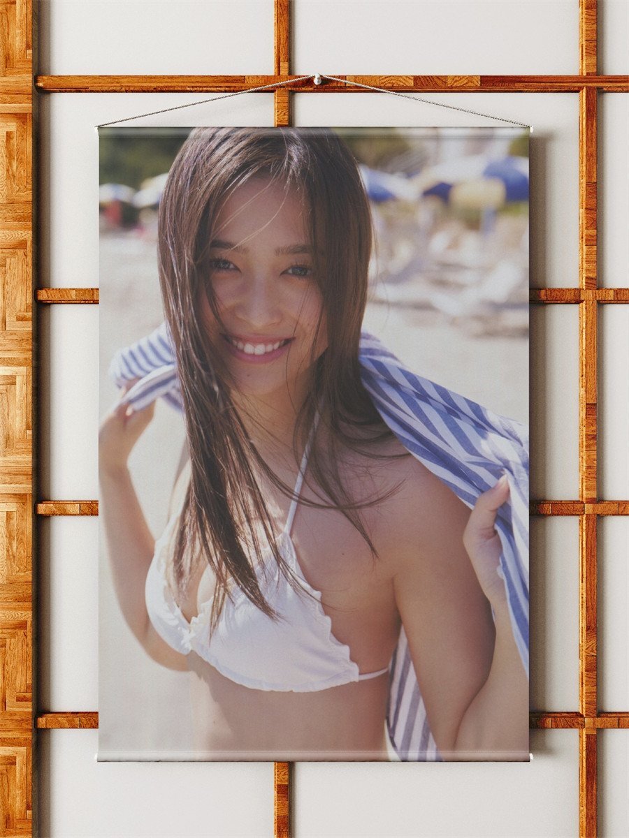 井上和/B1ビッグサイズ/ダブルスエード生地/上質/タペストリー_画像1