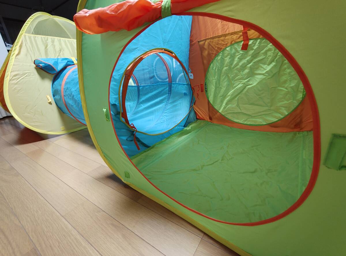 ◆トンネルつきポップアップテント トイザらス◆_画像6