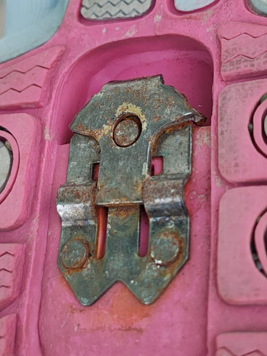 ◆スノーブーツ　22cm　ピンク　滑り止め金具付き◆_画像7