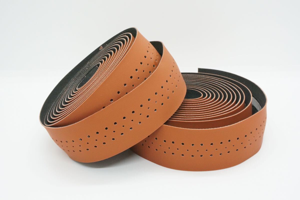  обмотка руля руль кожа Brown велосипед шоссейный велосипед 2 шт предотвращение скольжения лента для рукояток руль лента наконечники руля soft легкий 