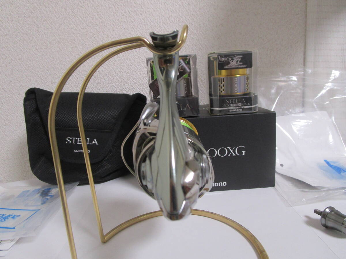 18 Shimano Stella 18 SHIMANO STELLA C3000XG spool 2 шт приложен 18STELLA C3000MHG сон магазин PE0820( не использовался ) полный капитальный ремонт 