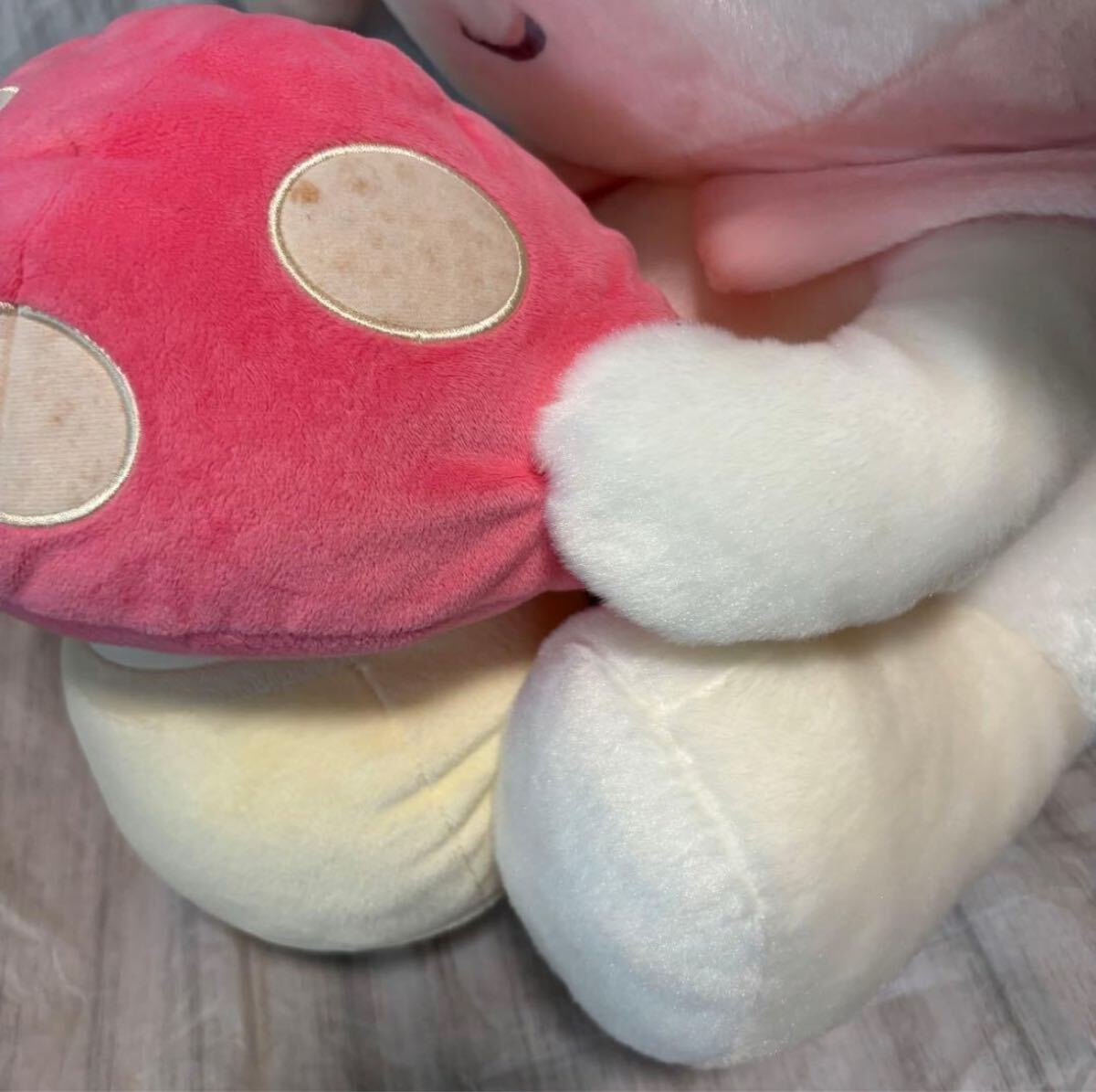 サンリオ マイメロ レア 特大 BIG 3L ぬいぐるみ ボーダーリボンシリーズ サンリオキャラクターズ_画像3