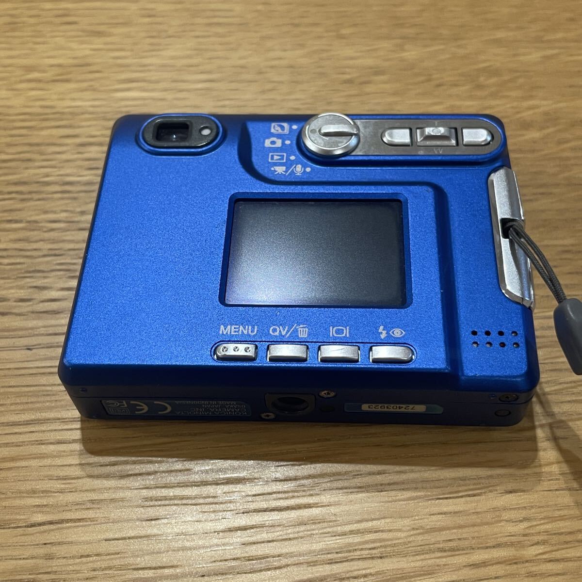 ...) MINOLTA DiMAGE Xg Konica Minolta компактный цифровой фотоаппарат Old цифровая камера Old темно синий teji