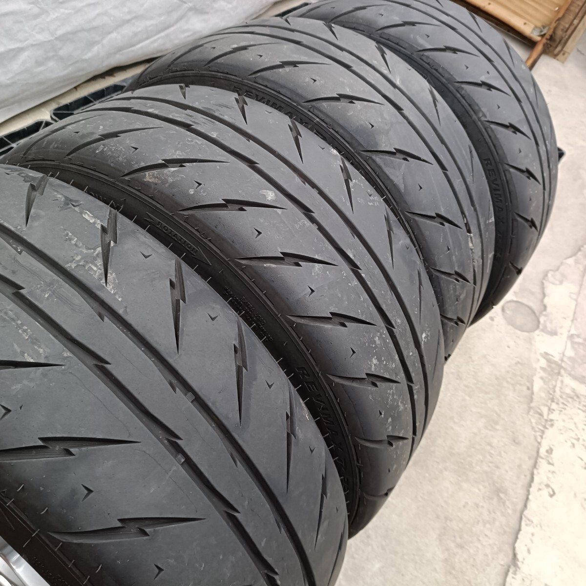 【牛】 ENKEI エンケイ RPF1 18インチ 8J +35 PCD 100 5穴 215/40R18 レガシィ インプレッサ シバタイヤ 手渡しOK BRZ 86 ZC6 ZN6_画像9