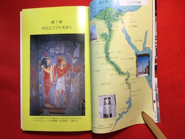 新書「カラー版 古代エジプト人の世界－壁画とヒエログリフを読む－」’04年刊 村治笙子(古代エジプトの壁画研究家)著 発行：(株)岩波書店_画像3