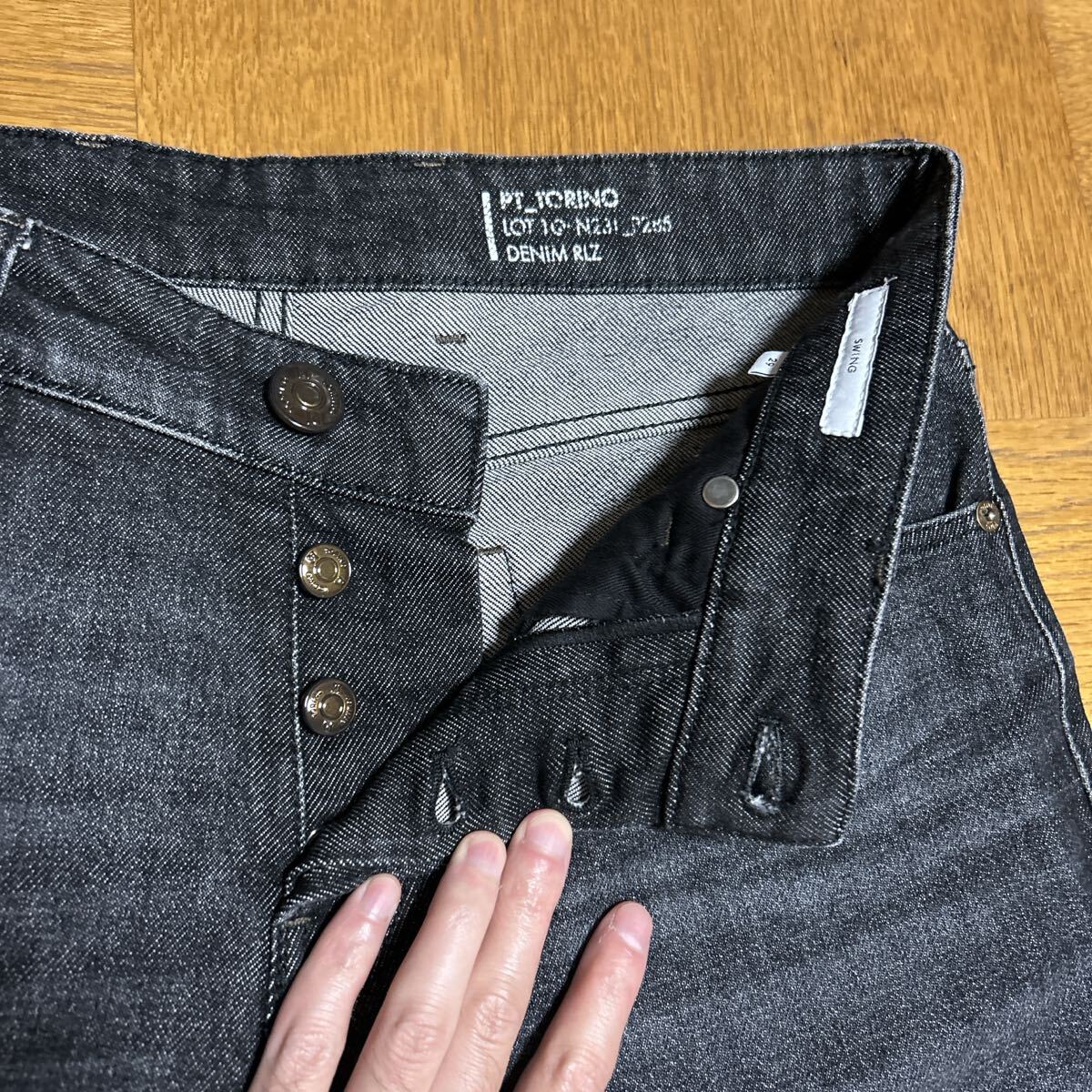 PT TORINO デニムパンツ ジーンズ 黒29 swing_画像4