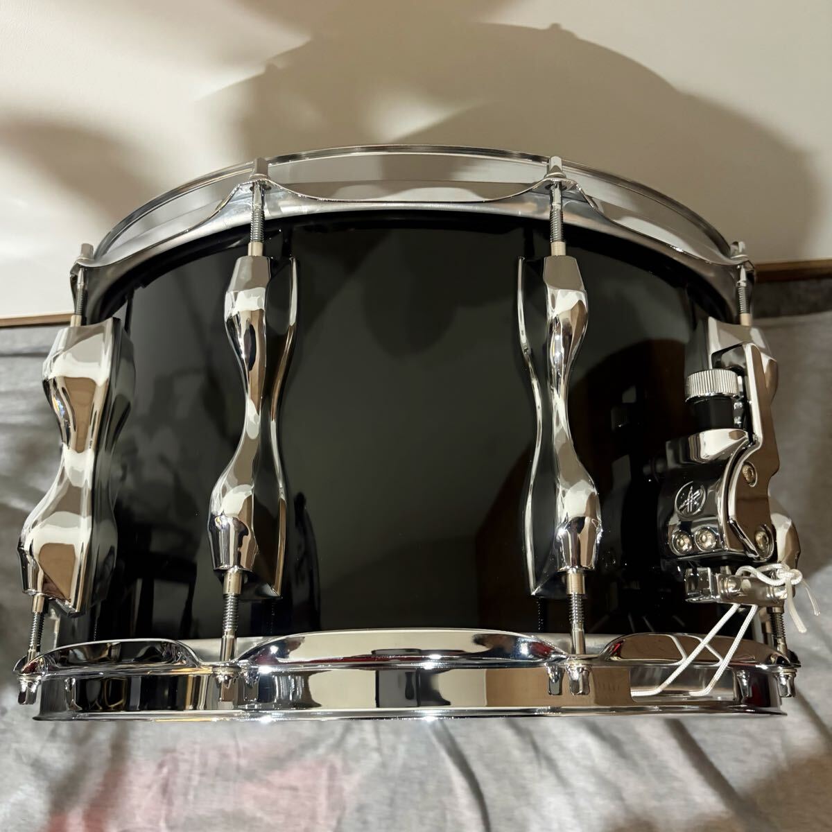 YAMAHA RBS1480 SOB [Recording Custom Birch 14×8 / ソリッドブラック] ヤマハ スネアドラム バーチ レコーディングカスタム_画像2