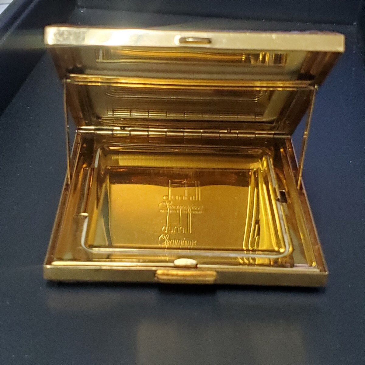 ★dunhillダンヒル★ クロコダイル コンパクト_画像3