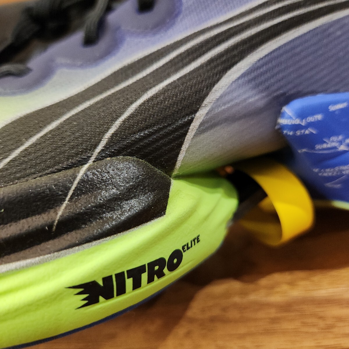 売り切り! 25.5cm 新品正規品 プーマ(PUMA) ランニングシューズ Fast-R ニトロ エリート Ekiden 378725 01 レーシング用 厚底 駅伝_画像3