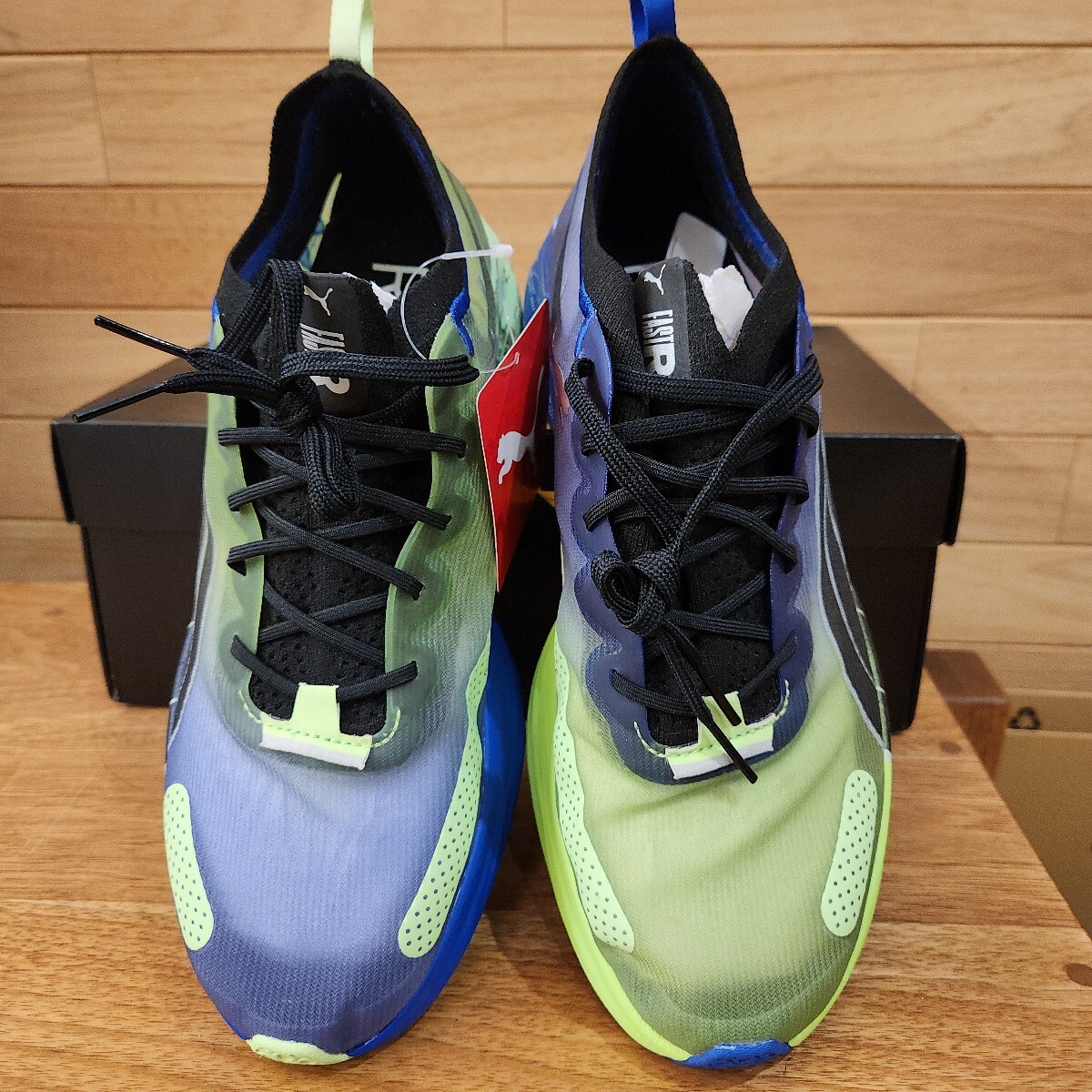 売り切り! 25.5cm 新品正規品 プーマ(PUMA) ランニングシューズ Fast-R ニトロ エリート Ekiden 378725 01 レーシング用 厚底 駅伝_画像7