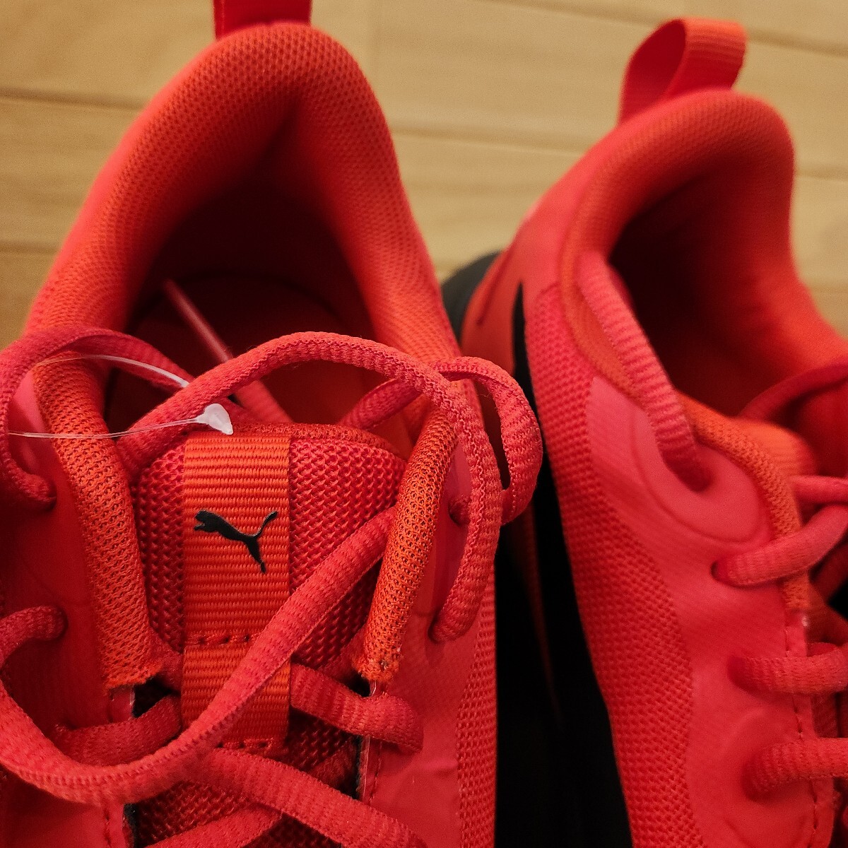 25.5cm 新品正規品 プーマ(PUMA)　フライヤー フレックス　レッド/ブラック メンズ　ランニングシューズ　スニーカー　SoftFoam+仕様_画像8