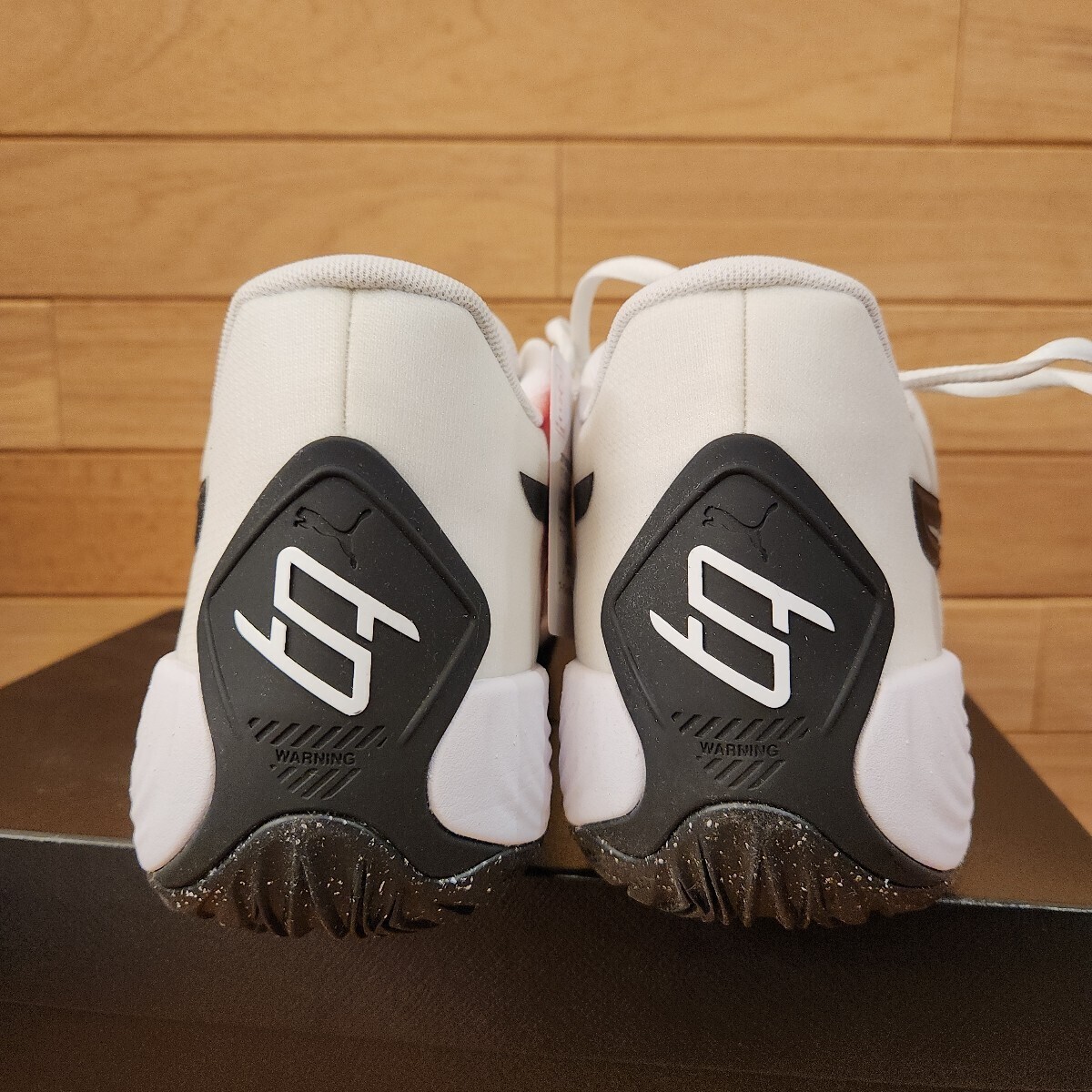 26cm 新品正規品 プーマ(PUMA) STEWIE 2 TEAM ステューウィー2 チーム 379082 メンズ バッシュ ホワイト×ブラック ブレアナ ステュワート_画像4