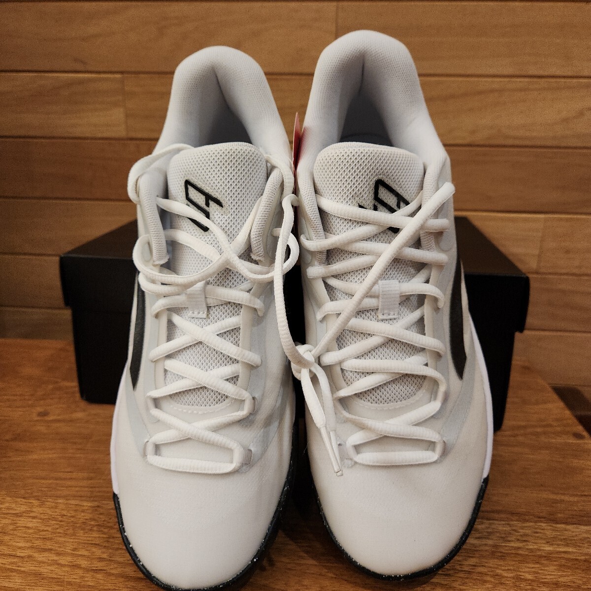 26cm 新品正規品 プーマ(PUMA) STEWIE 2 TEAM ステューウィー2 チーム 379082 メンズ バッシュ ホワイト×ブラック ブレアナ ステュワート_画像6