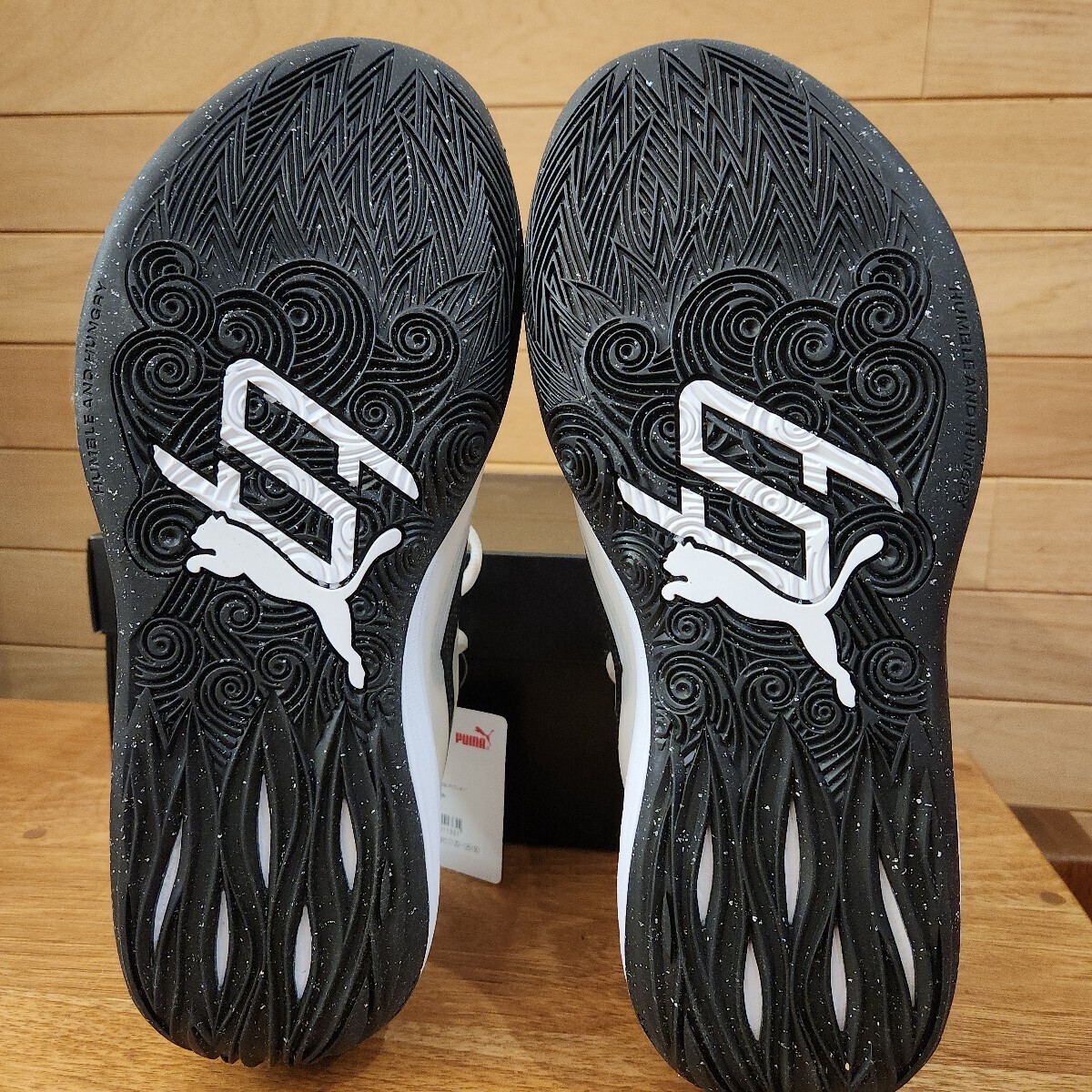 26cm 新品正規品 プーマ(PUMA) STEWIE 2 TEAM ステューウィー2 チーム 379082 メンズ バッシュ ホワイト×ブラック ブレアナ ステュワート_画像9
