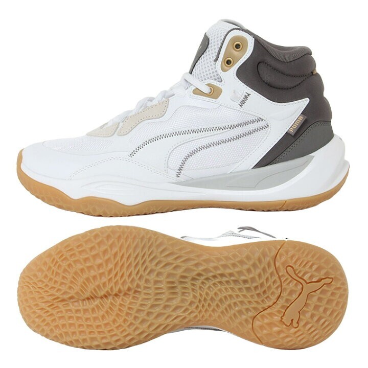 26cm 新品正規品 プーマ Playmaker Pro Mid Trophies プレイメーカー プロ ミッド トロフィー 379019 メンズ シューズ バッシュ PUMA_画像1