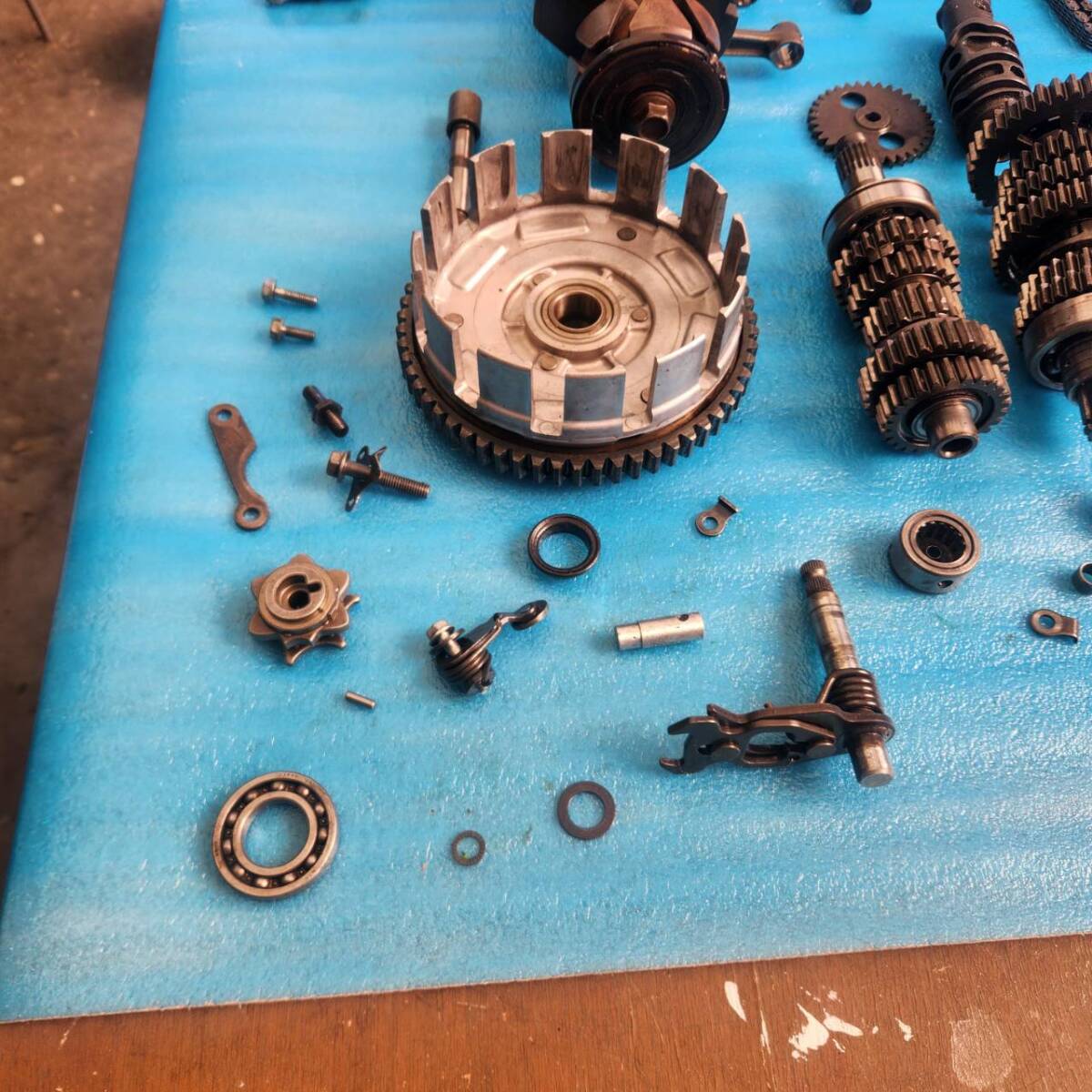 HONDA CBX550 кривошип трансмиссия прочее 