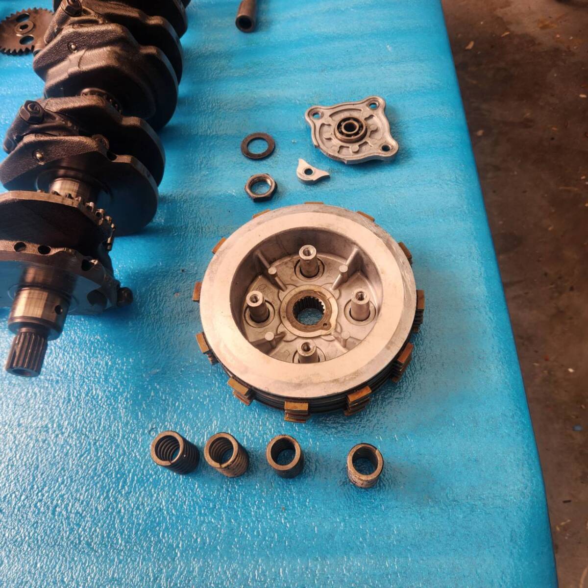 HONDA CBX550 кривошип трансмиссия прочее 