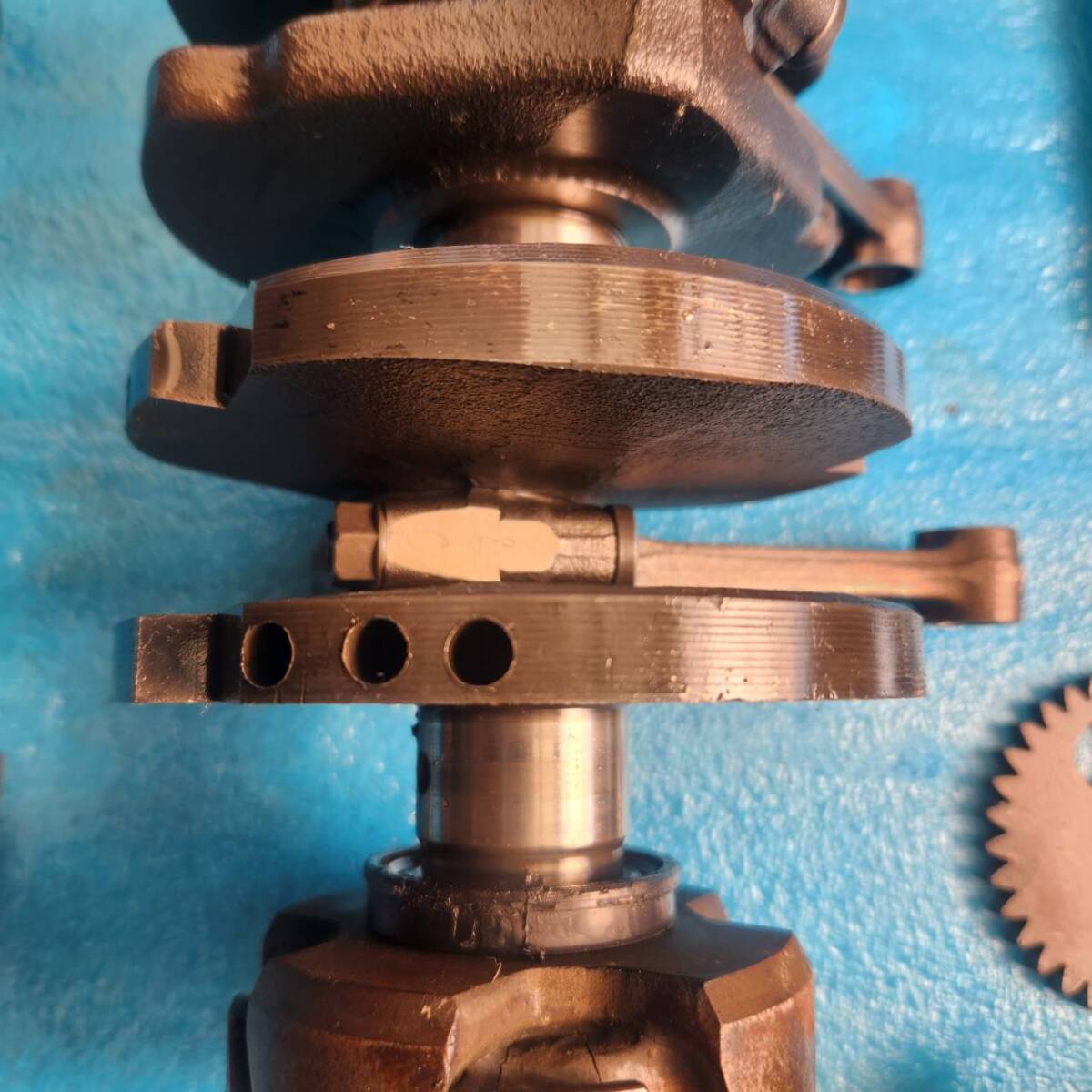 HONDA CBX550 кривошип трансмиссия прочее 