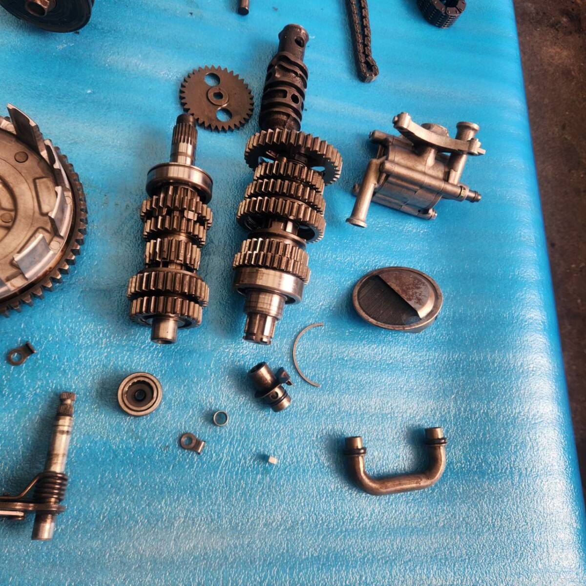 HONDA CBX550 кривошип трансмиссия прочее 