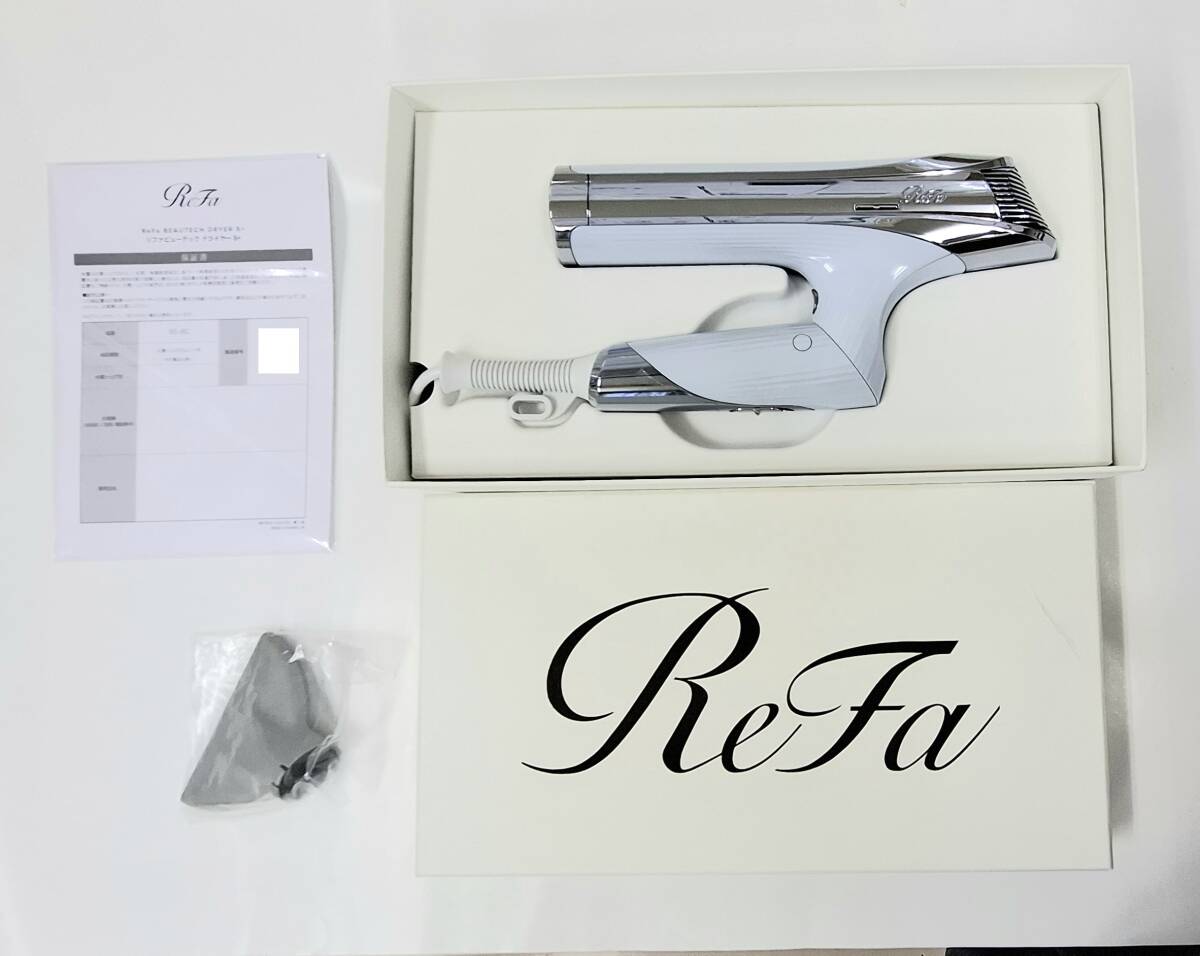 [ использование немного / быстрое решение ]MTGlifaReFa BEAUTECH DRYER S+ фен белый 2024 год производства RE-BC-02A(G973)