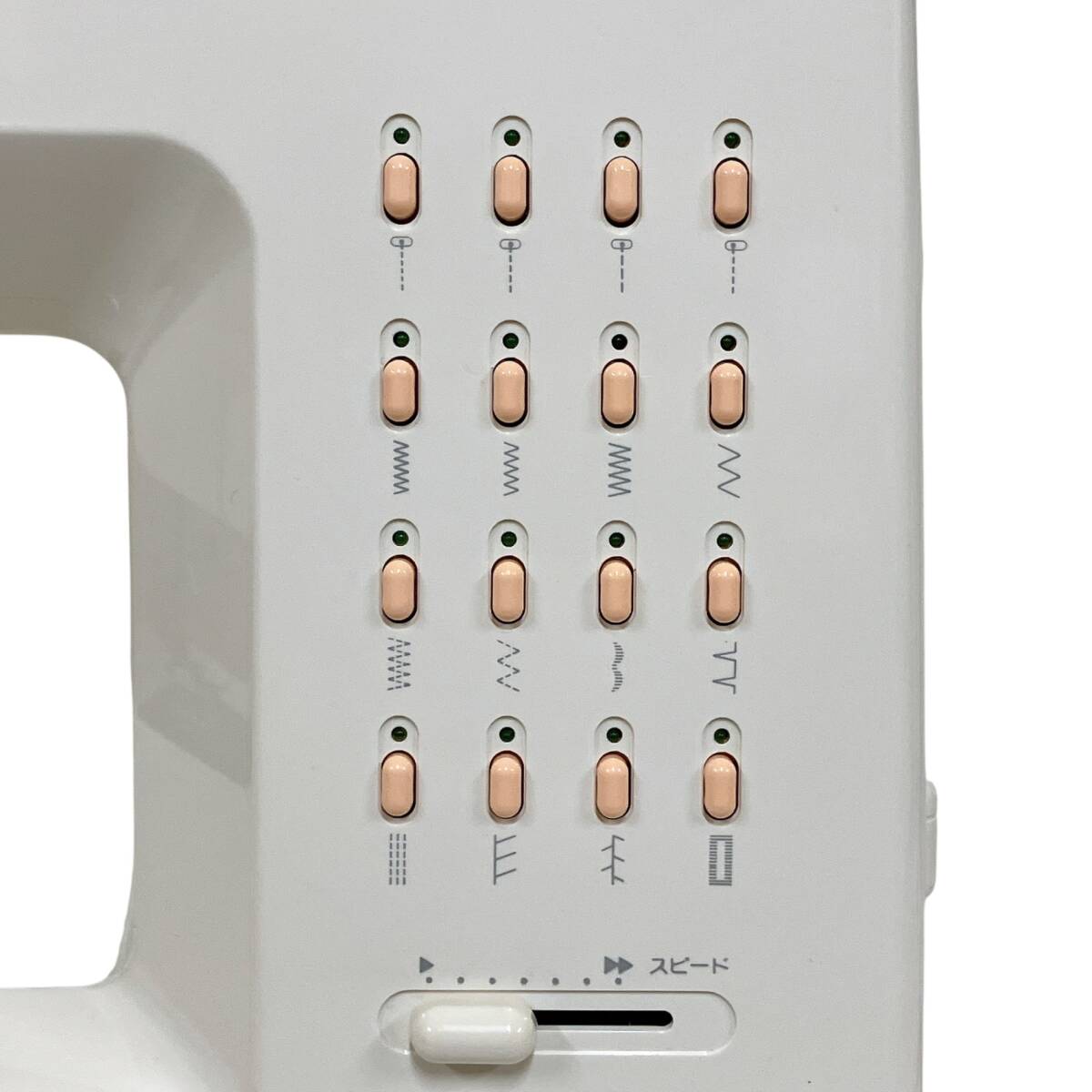 RE335 【動作確認済】シンガー 電子ミシン MERRITT SRE-1400 ミシン 応用縫い 中古 レトロ 服飾 電子機器_画像6