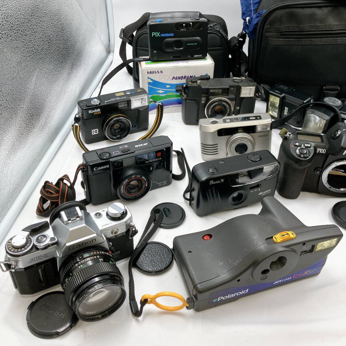 RG15[ Junk ]Nikon*Canon*SONY др. камера продажа комплектом однообъективный зеркальный / линзы / компакт-камера / видео камера и т.п. retro камера б/у 