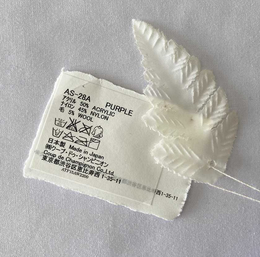 未使用＊ANTIPAST パープル 白鳥 ソックス_画像8