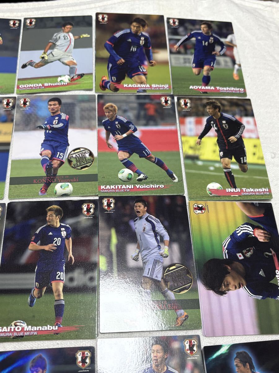 カルビー 日本代表チップス サッカーカード 40種類他_画像2