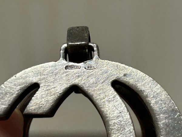 GUCCI　グッチ　キーリング　SV925　シルバー　GG　ブランド小物　キーホルダー　現状_画像3