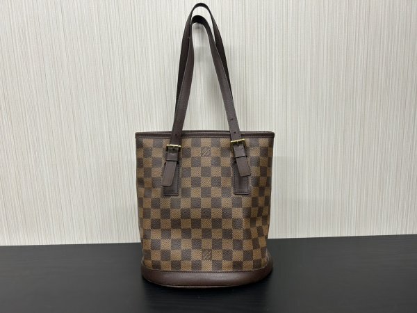 LOUIS VUITTON　ルイヴィトン　N42240　マレPM　ダミエ　ハンドバッグ　SP1928　ブランドバッグ　現状_画像1