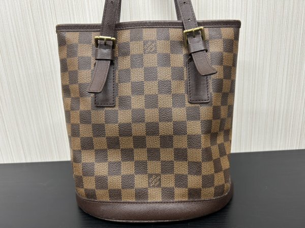 LOUIS VUITTON　ルイヴィトン　N42240　マレPM　ダミエ　ハンドバッグ　SP1928　ブランドバッグ　現状_画像2