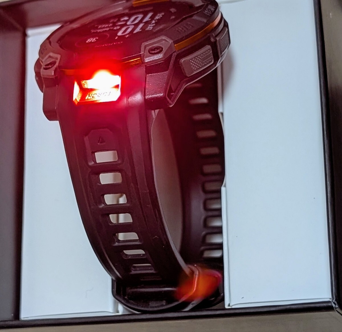 GARMIN Instinct3 Dual Power 45mm のぞき見防止フィルター付き_画像4