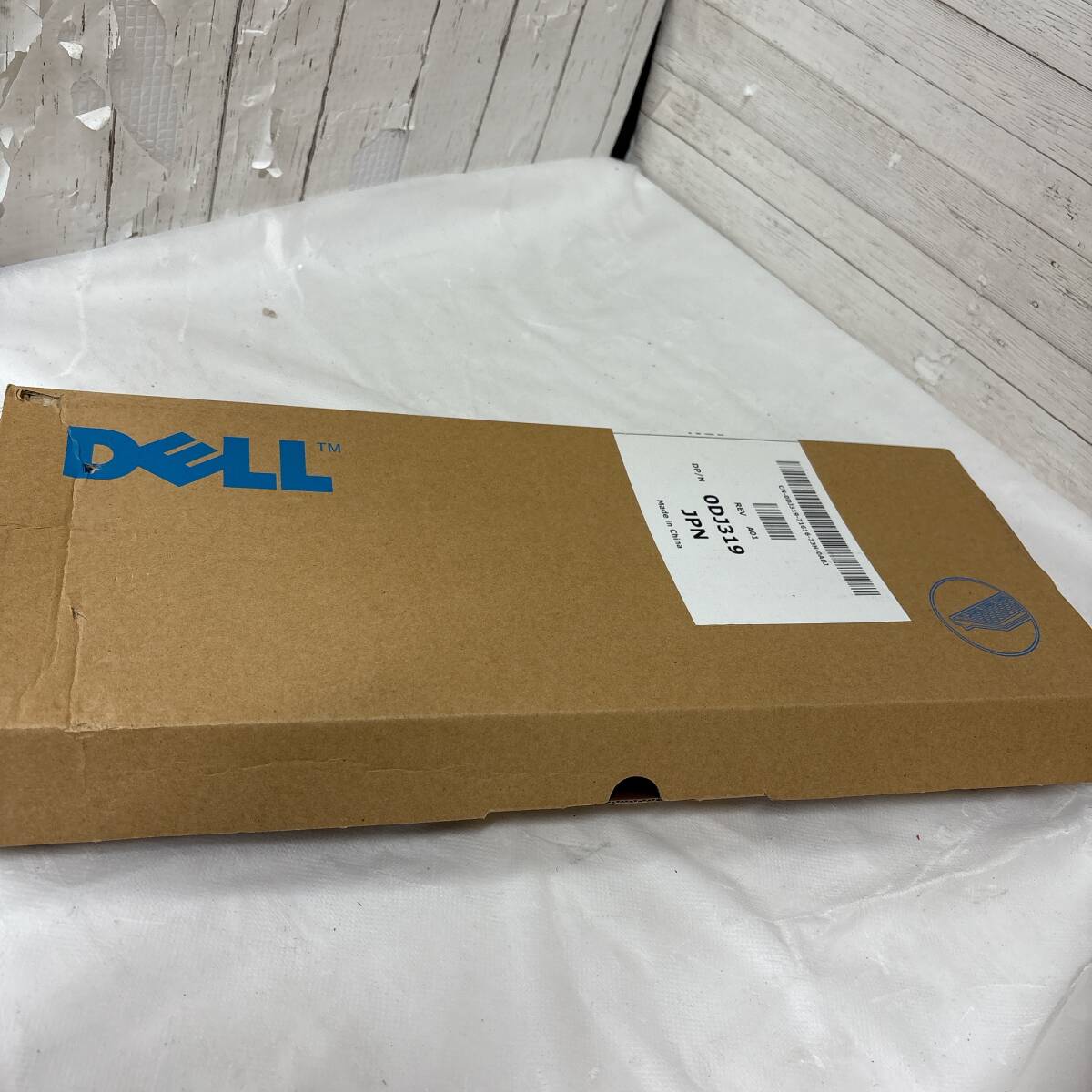 【04】DELL L100 キーボード ブラック テンキー付き 日本語配列 USBキーボード 有線 PCパーツ 周辺機器 動作確認済_画像1