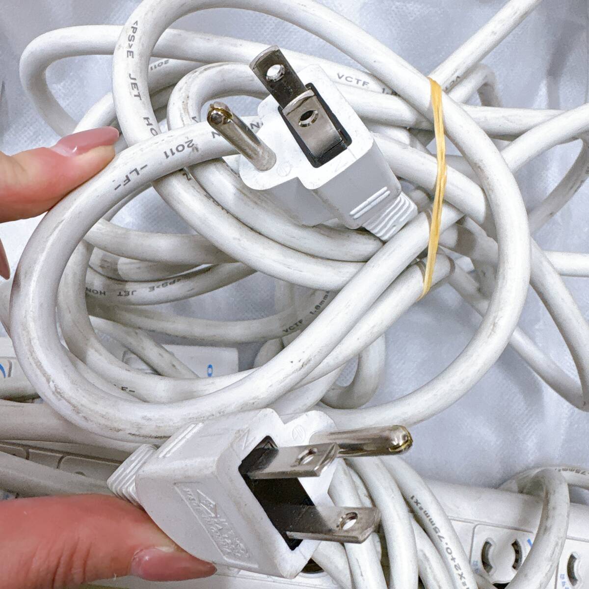 【03】OA-TAP/Surgio/National 電源タップ 電源コード 延長コード 5点セット 中古品_画像6