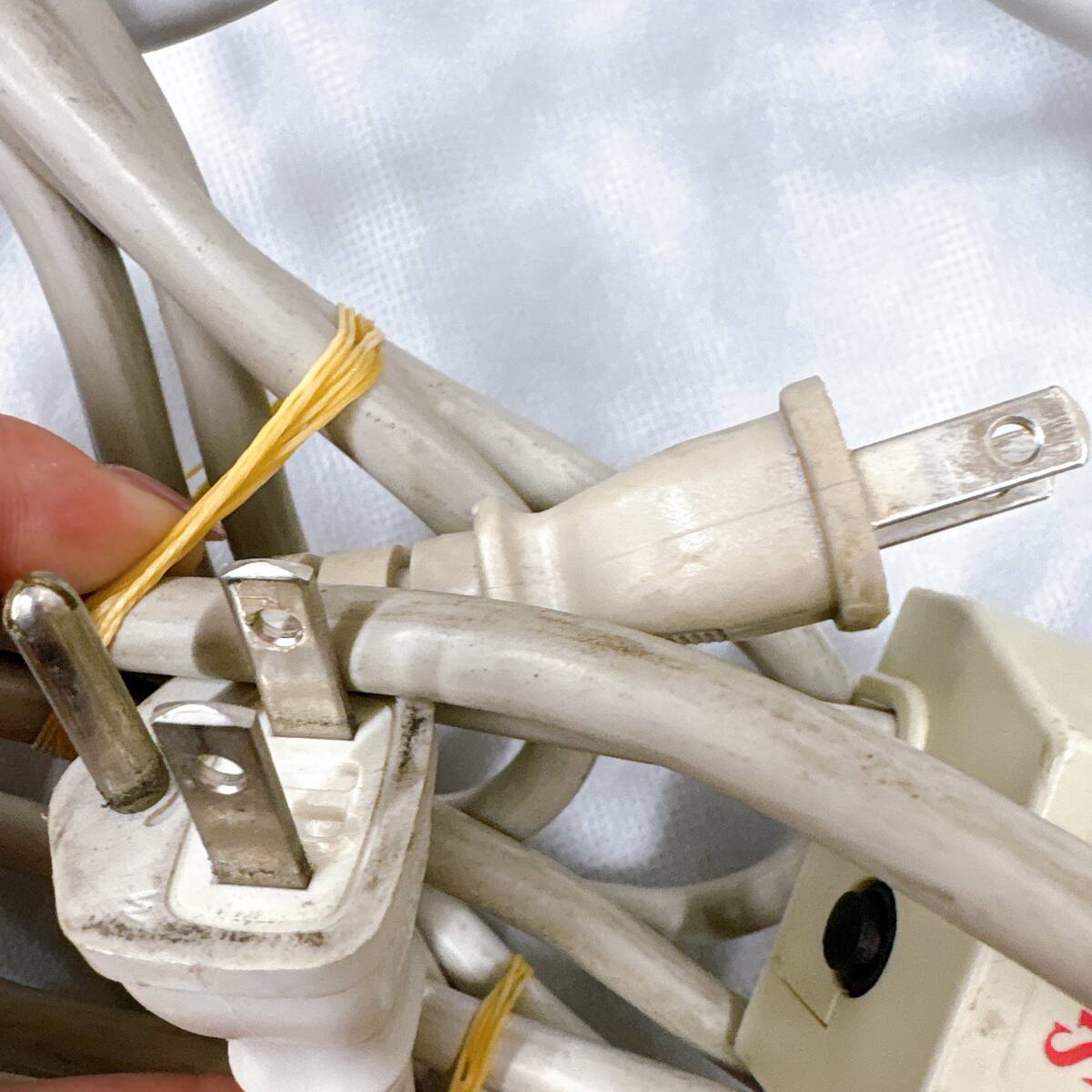 【03】OA-TAP/Surgio/National 電源タップ 電源コード 延長コード 5点セット 中古品_画像8