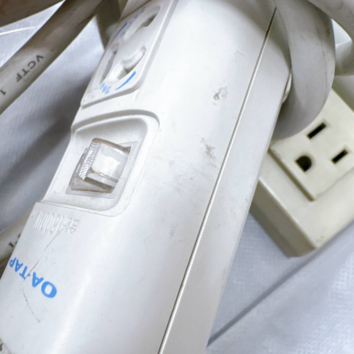 【03】OA-TAP/Surgio/National 電源タップ 電源コード 延長コード 5点セット 中古品_画像10