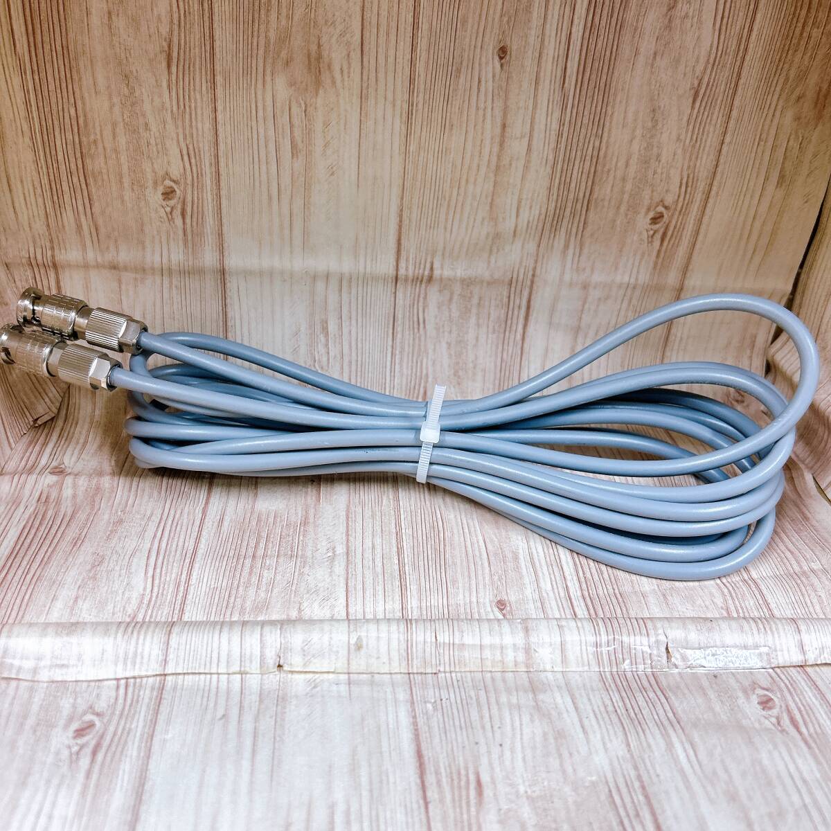 【01】④CANARE/カナレ 75Ω Coaxial cable L-3CFB 706 3M50cm グレーカラーケーブル 中古品_画像1