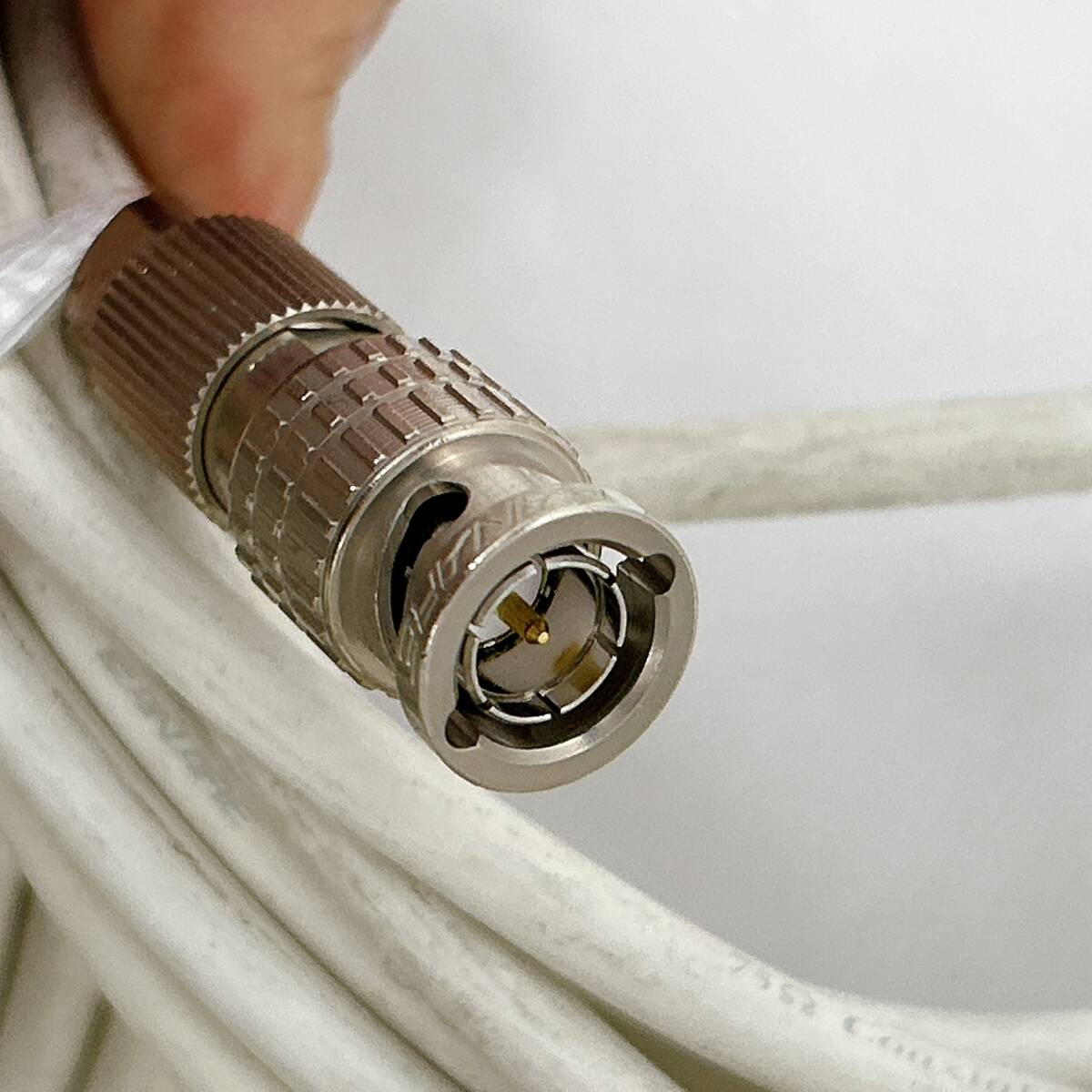 【01】CANARE ①汚れ有ホワイトカラーケーブルまとめ 中古品_画像6