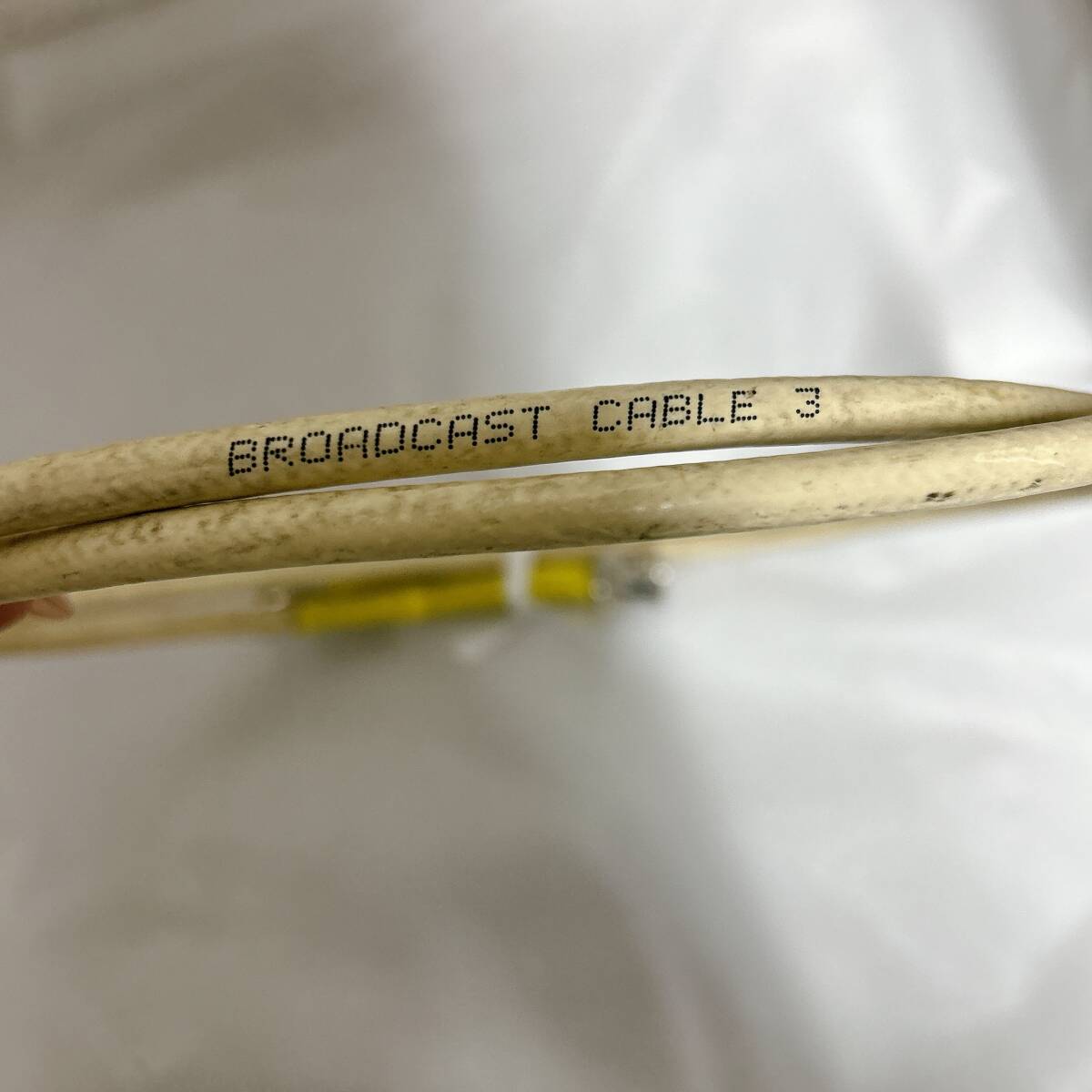 【01】CANARE ②汚れ有ホワイトカラーケーブルまとめ 中古品_画像8