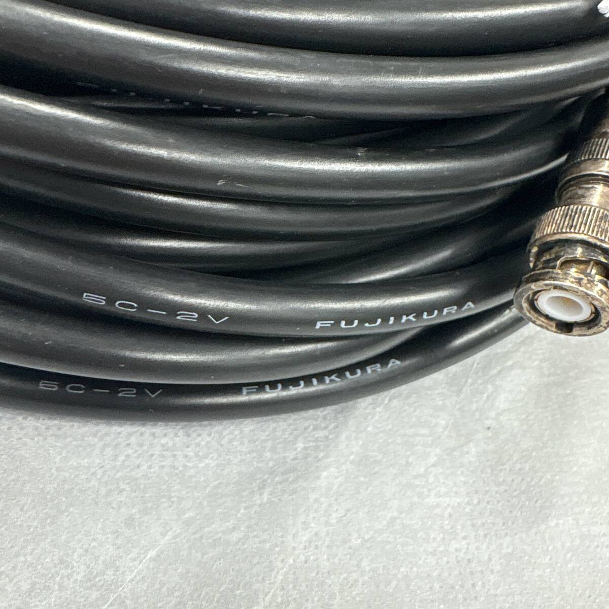 【04】5C-2V FUJIKURA 16m ケーブル　中古品_画像2