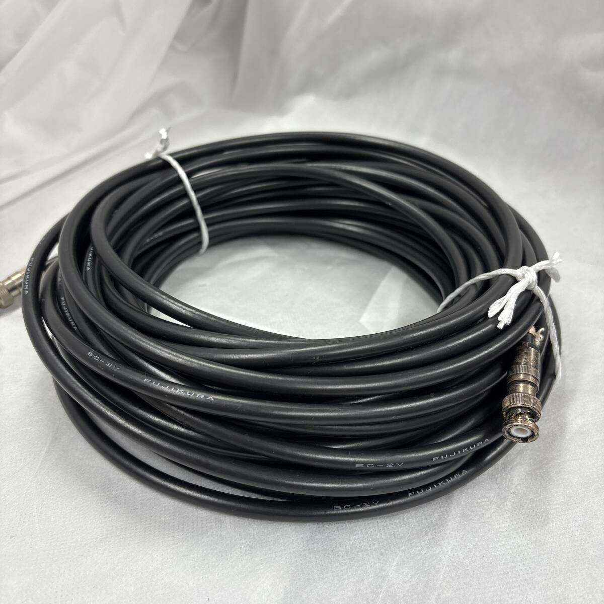 【04】5C-2V FUJIKURA 16m ケーブル　中古品_画像1