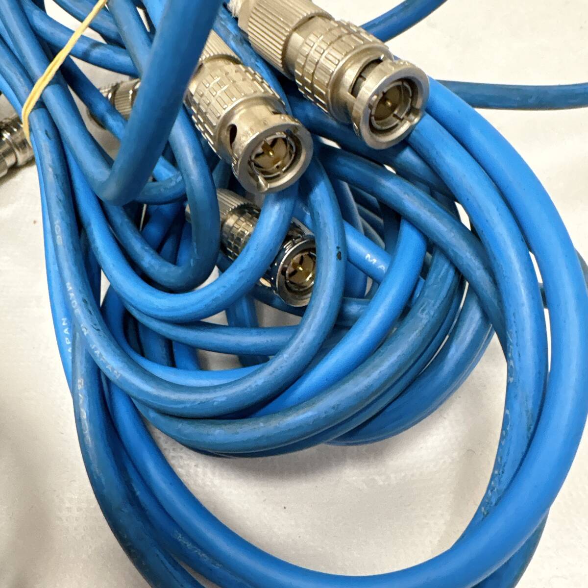 【03】CANARE カナレ Coaxial cable 75Ω L-3C2VS ケーブル 7本セット 中古品_画像3