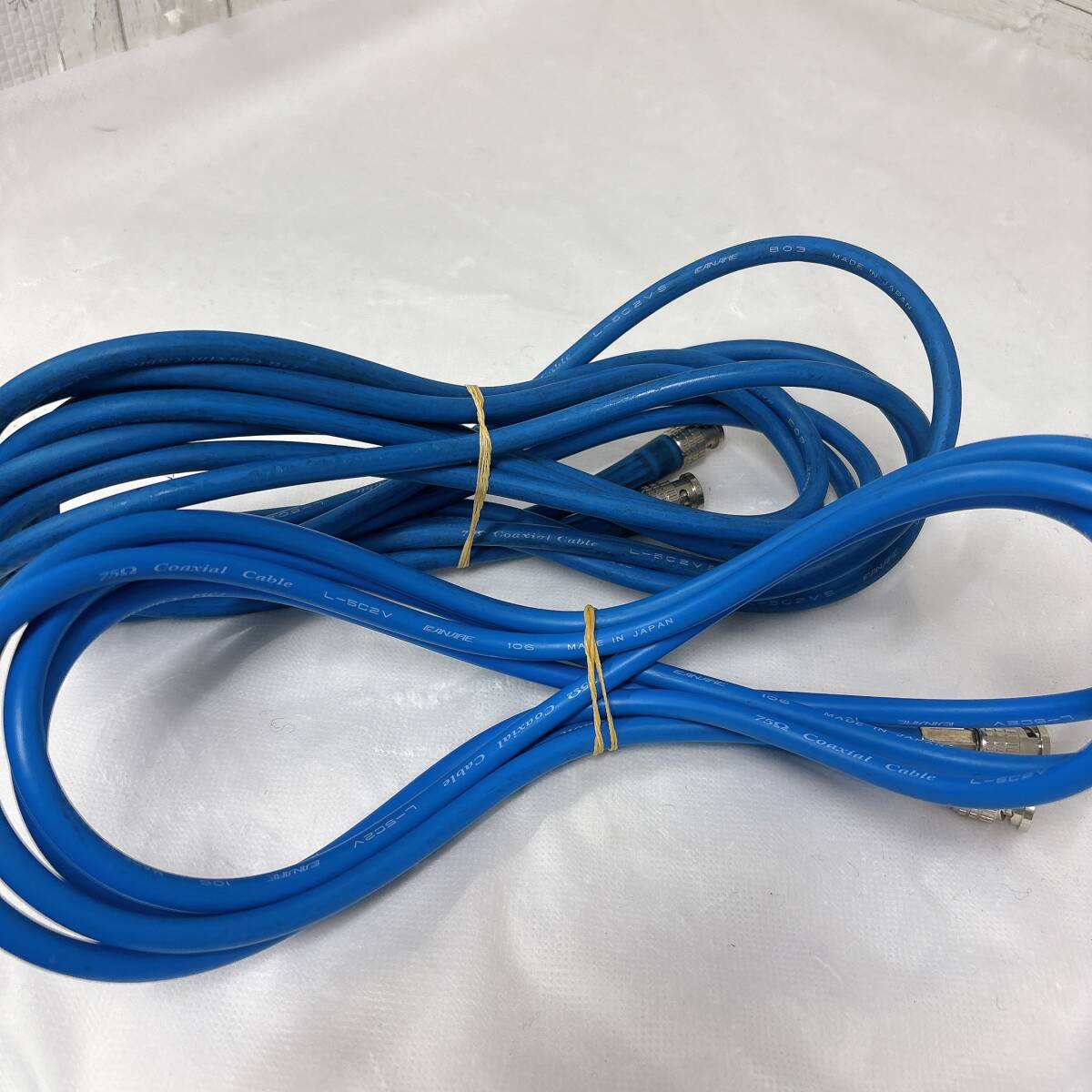 【03】CANARE カナレ Coaxial cable 75Ω L-3C2V L-3C2VS ケーブル 中古品 送料600円_画像1